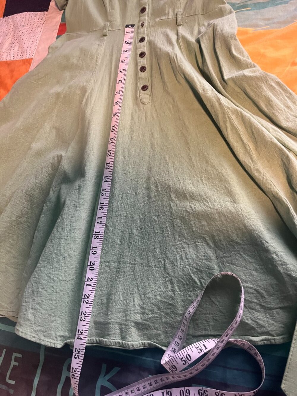 Green Collectif Swing Dress - Picture 7 of 7